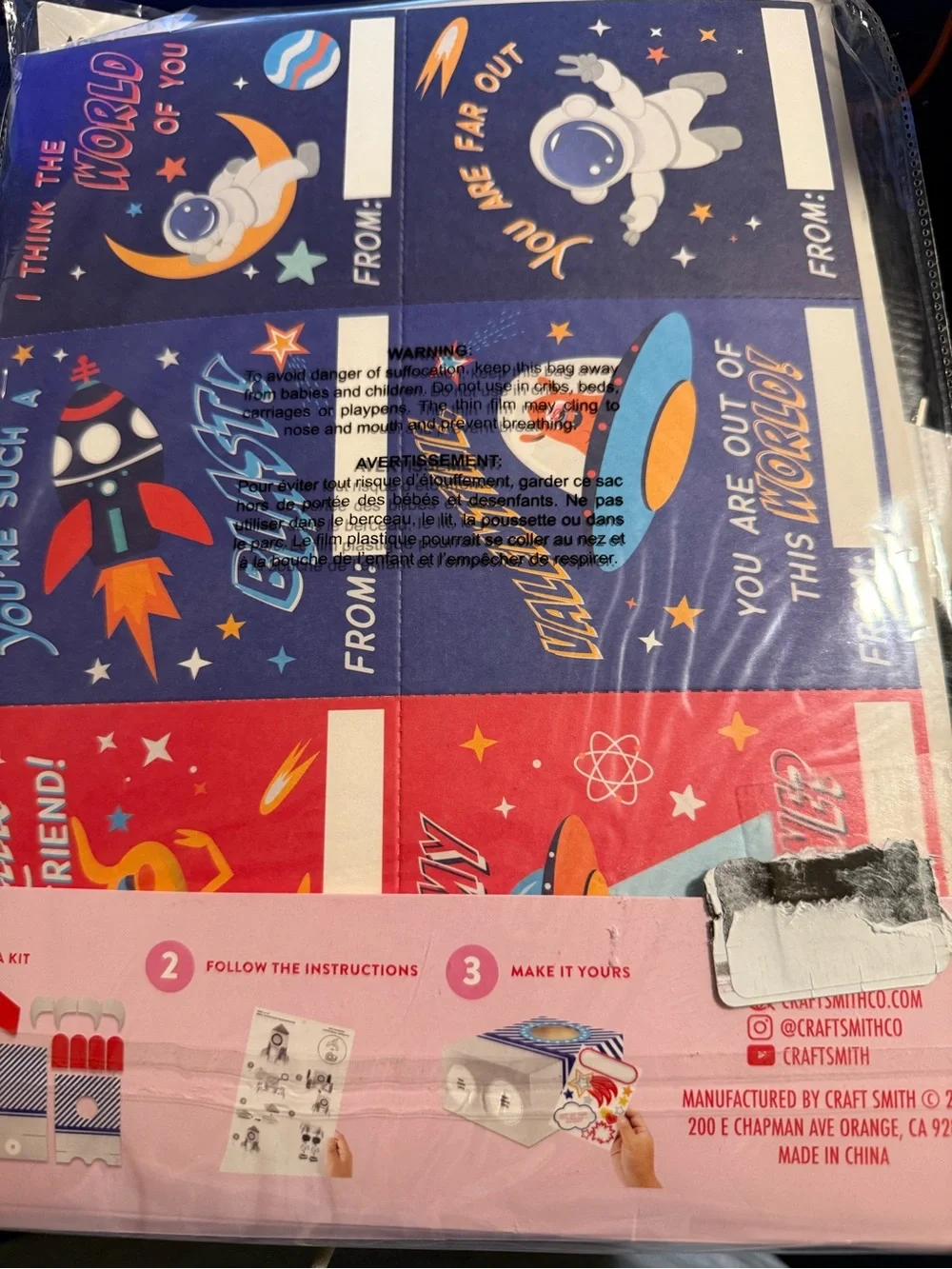 Valentine's Day Card Box Kit